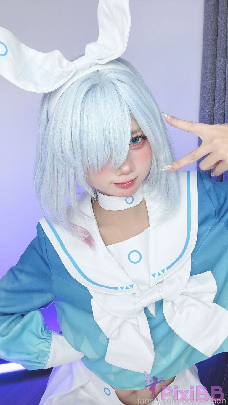 Cosplayer PoppaChan Arona Blue Archive PixiBB.COM 002