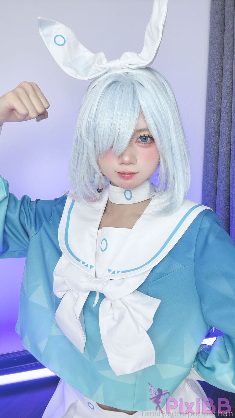 Cosplayer PoppaChan Arona Blue Archive PixiBB.COM 003