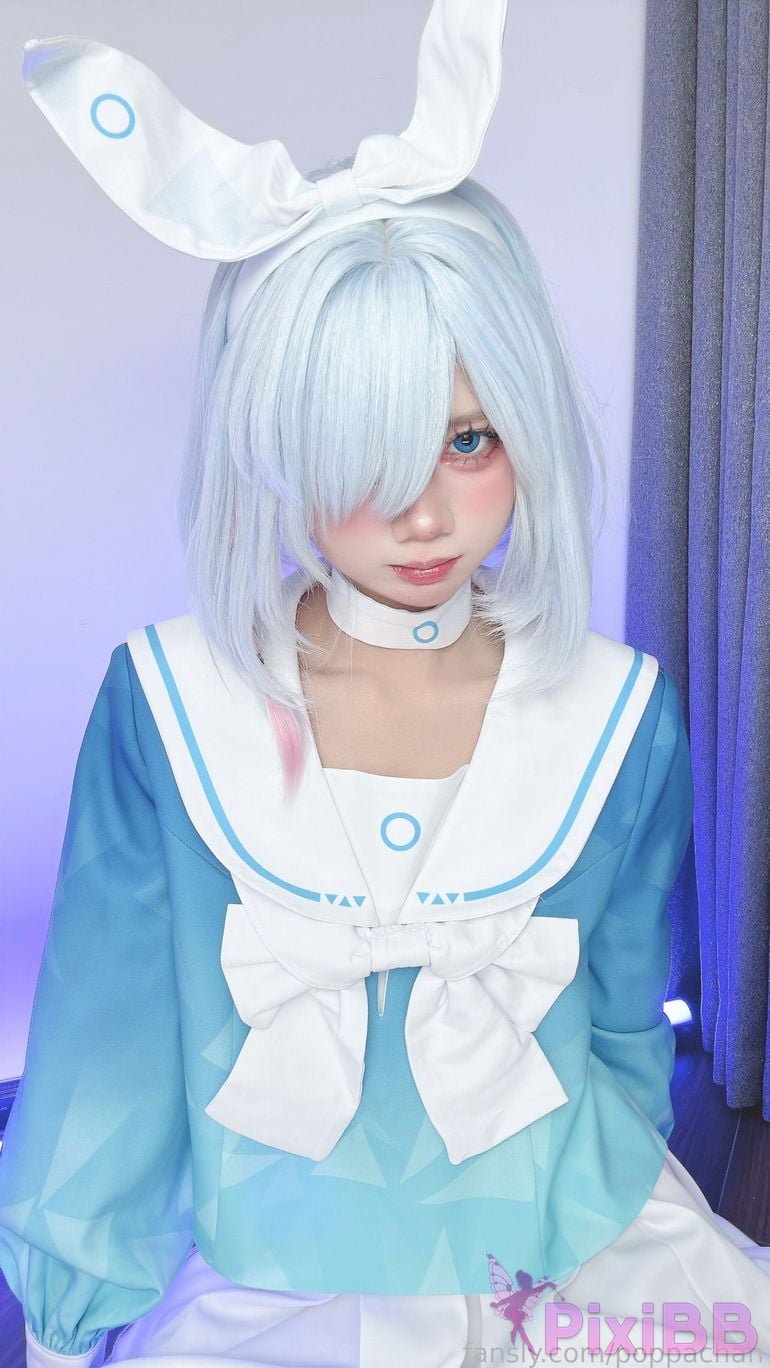 Cosplayer PoppaChan Arona Blue Archive PixiBB.COM 006