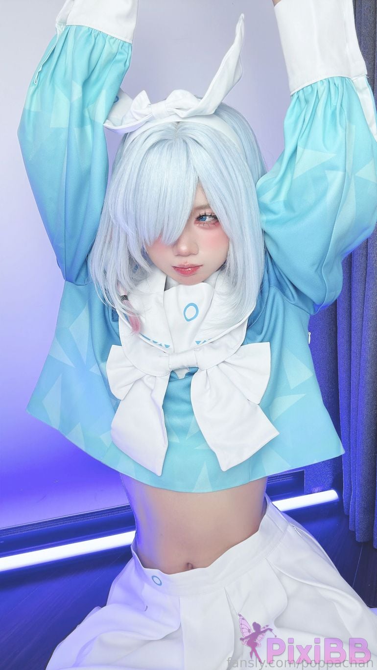 Cosplayer PoppaChan Arona Blue Archive PixiBB.COM 007