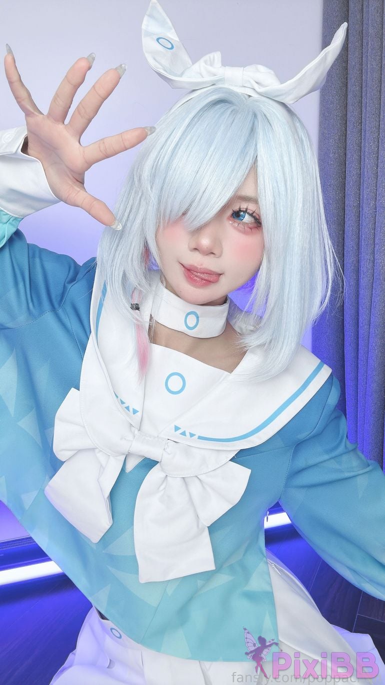 Cosplayer PoppaChan Arona Blue Archive PixiBB.COM 008