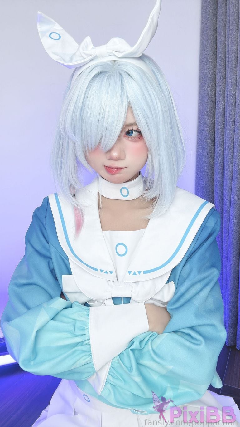 Cosplayer PoppaChan Arona Blue Archive PixiBB.COM 009