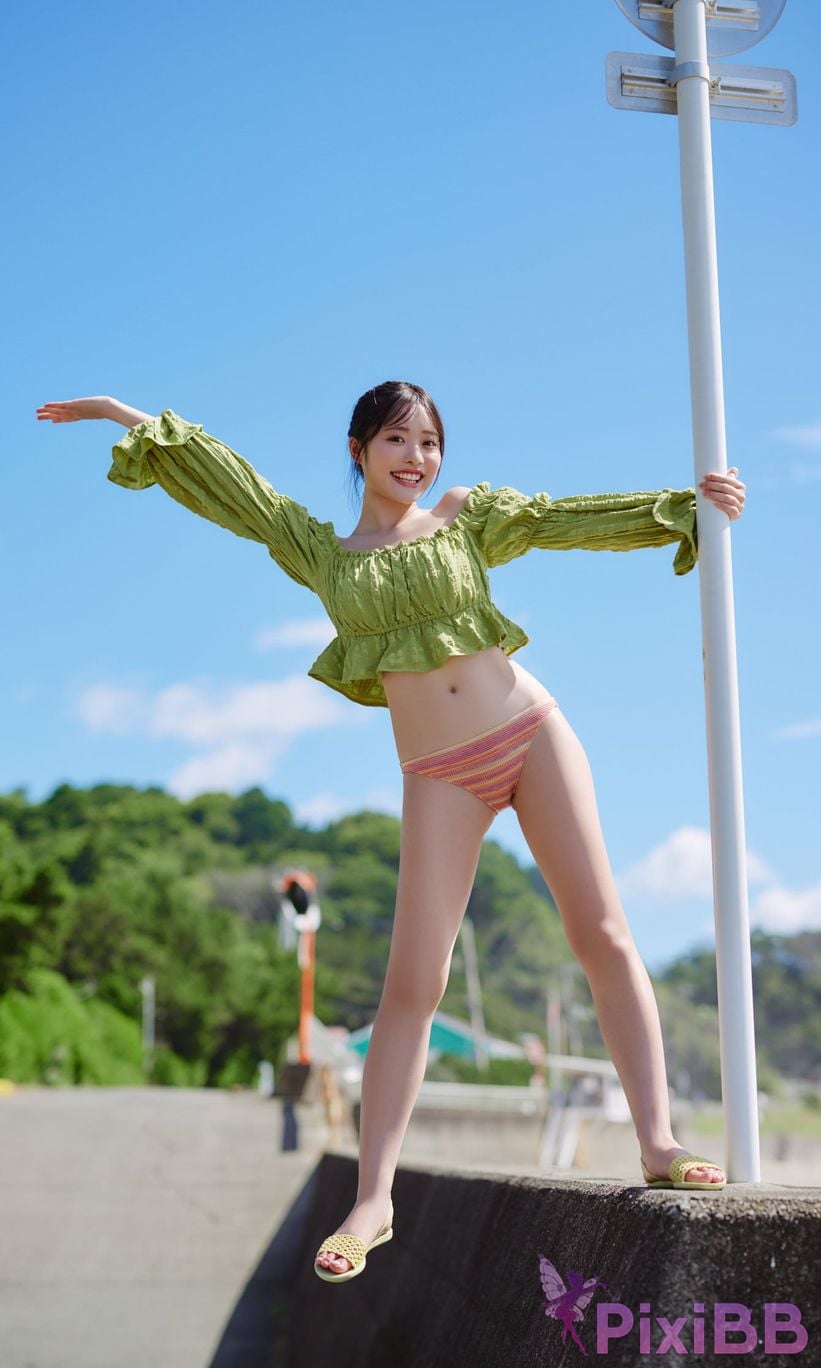 Japanese Idol Momoha Takatsuru gao he tao yu Digital only weekly play PHOTO BOOK Summer breeze PixiBB.COM 033