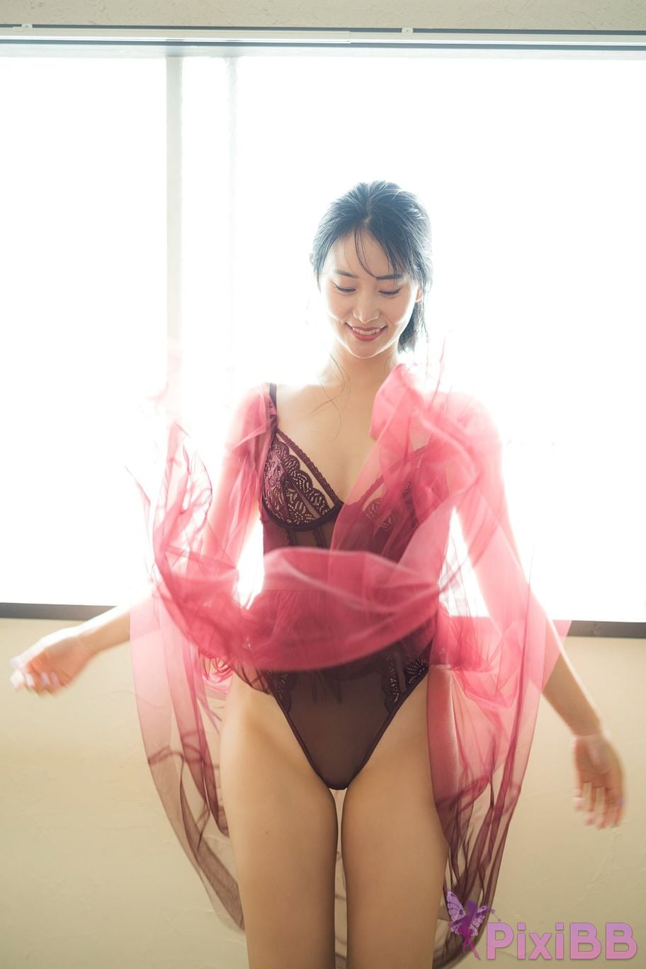 Japanese Idol Nagao Mariya Weekly Post Digital Photo Book I want nee san to like me. PixiBB.COM 008