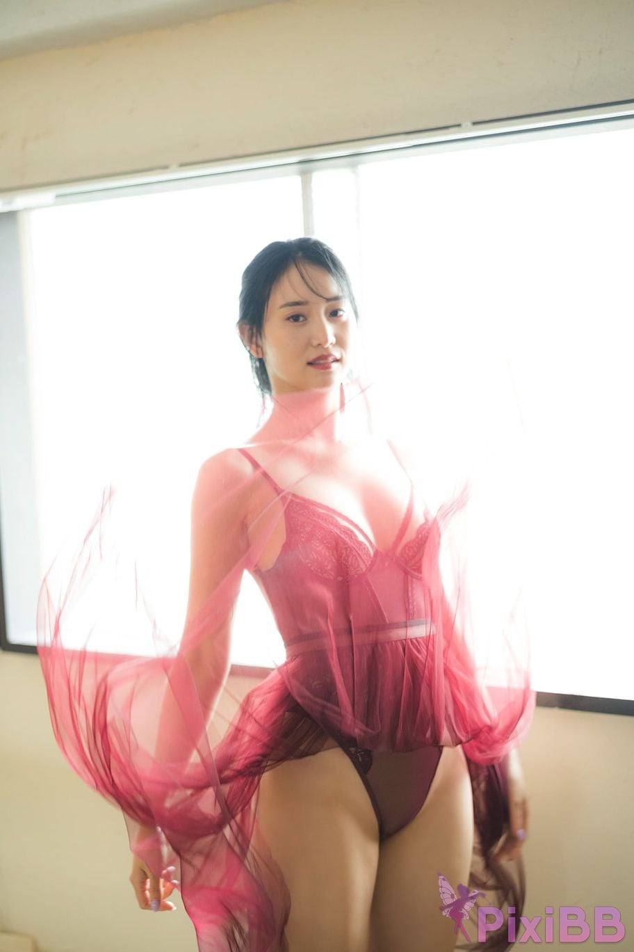 Japanese Idol Nagao Mariya Weekly Post Digital Photo Book I want nee san to like me. PixiBB.COM 010