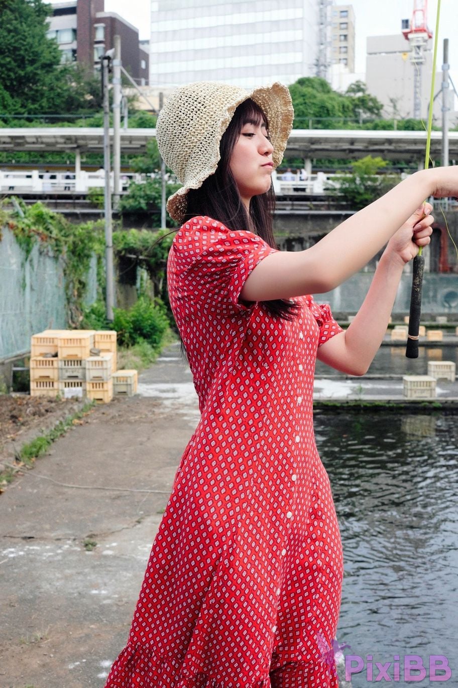 Japanese Idol Toyoda Runa Toyota Luna I want to catch a fish SPA digital photo book PixiBB.COM 005
