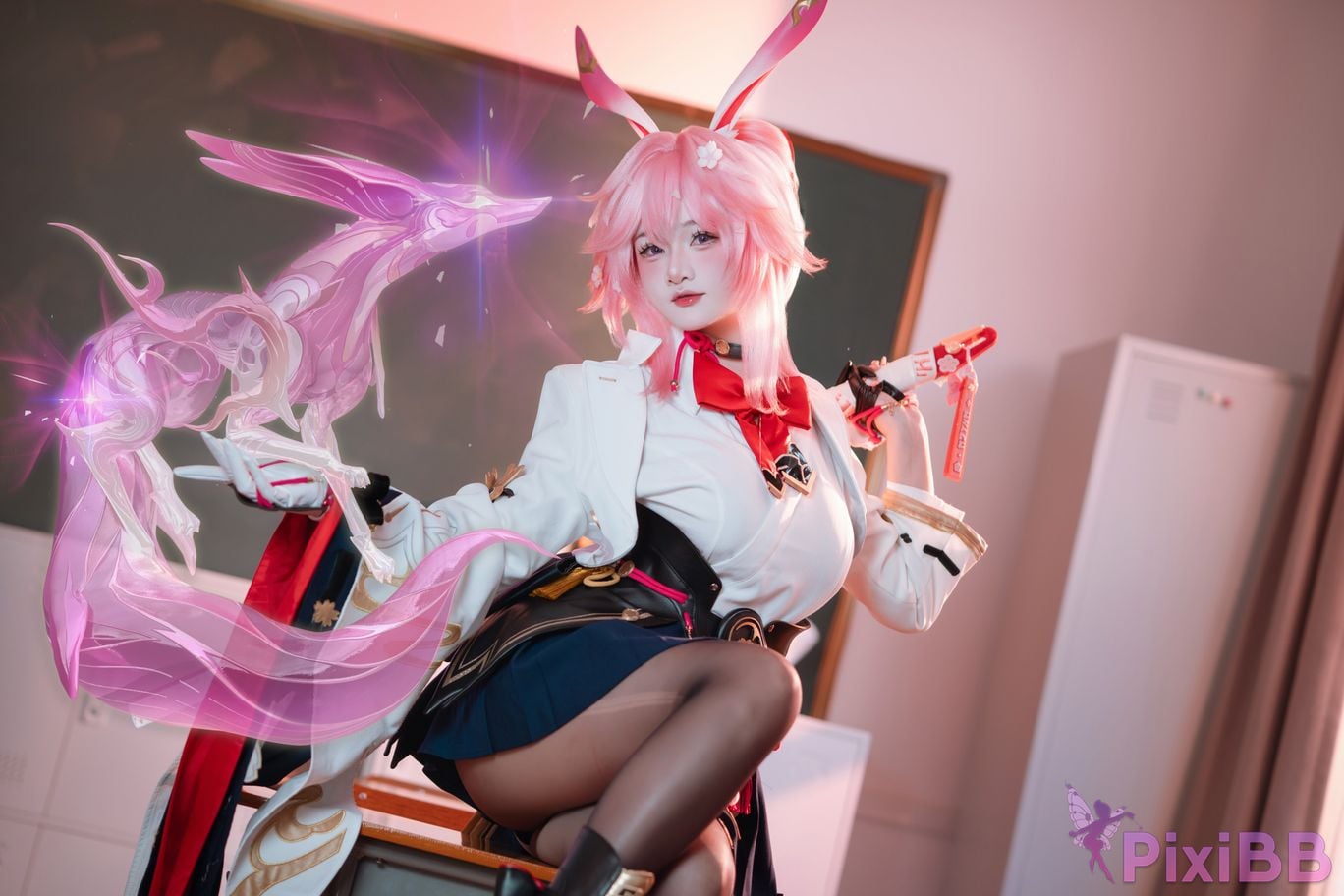 Cosplayer Xiaoyukiko small fish Evanescia PixiBB.COM 001