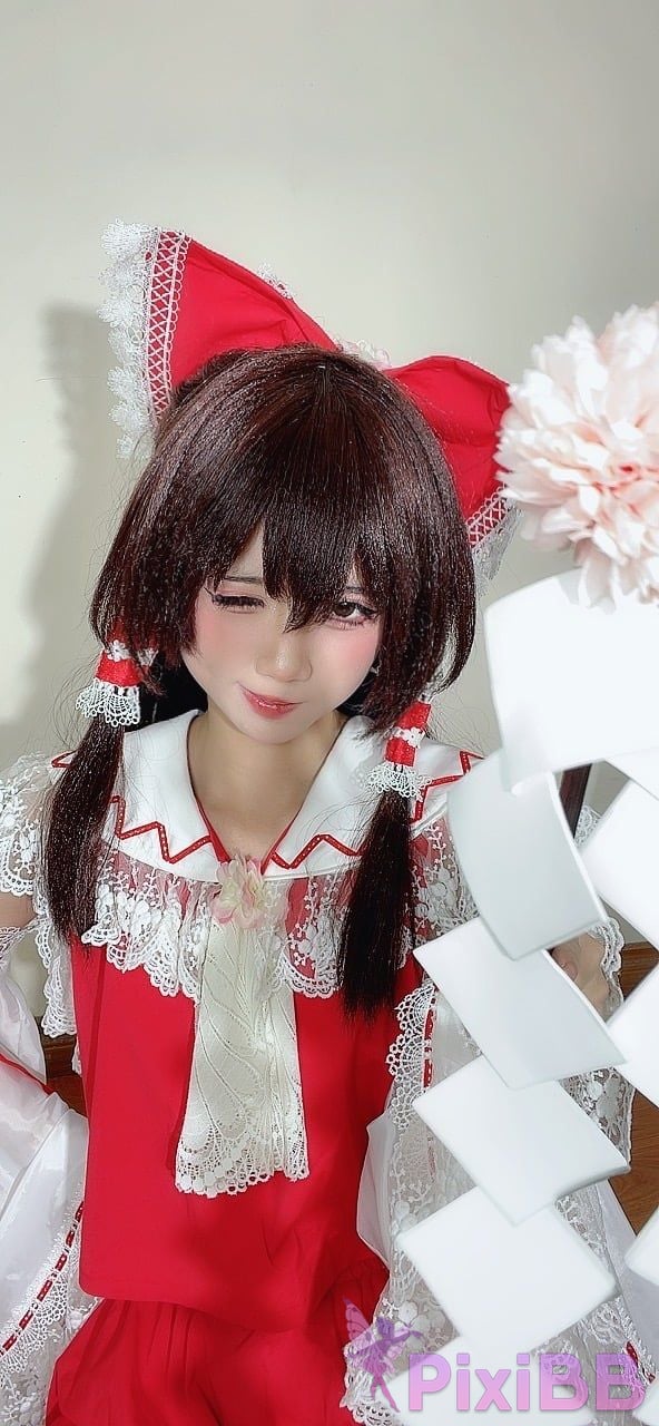 Coser PoppaChan Reimu Hakurei PixiBB.COM 055