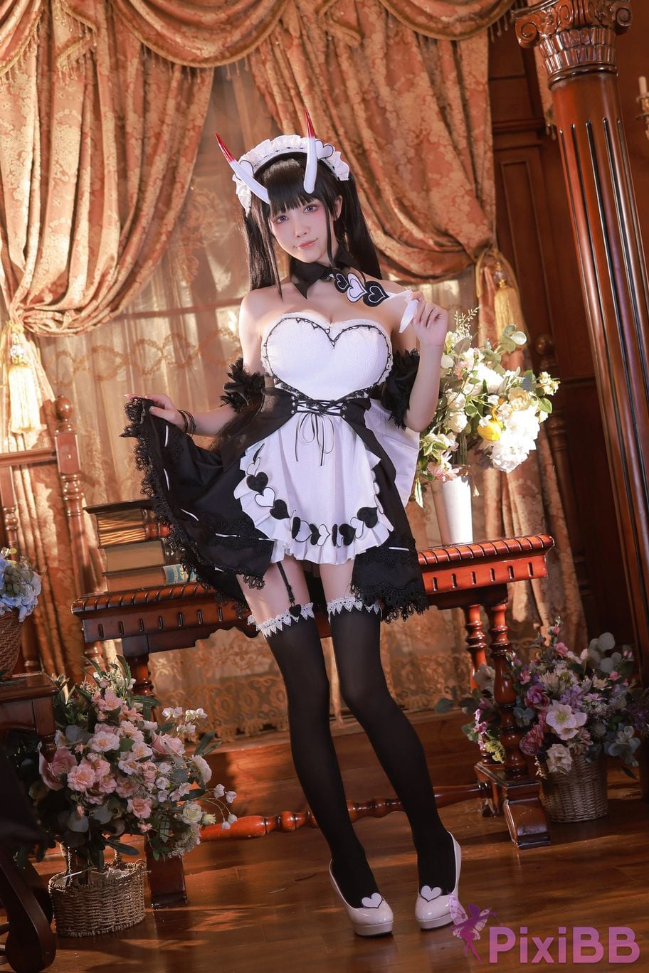 Coser Aqua Vol.129 AzurLane PixiBB.COM 001