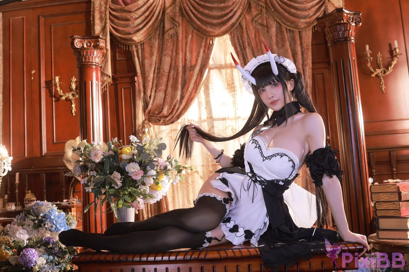 Coser Aqua Vol.129 AzurLane PixiBB.COM 007