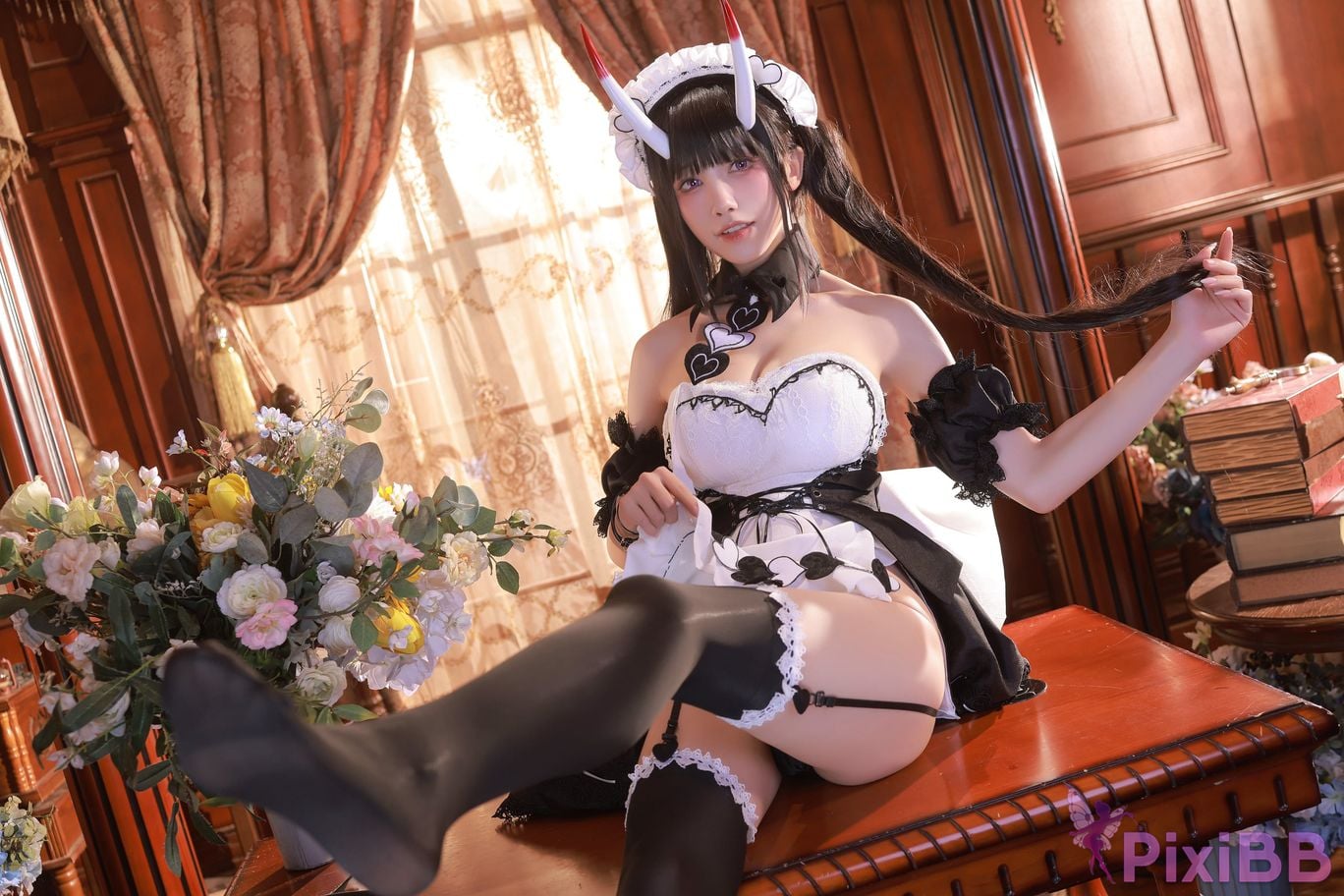 Coser Aqua Vol.129 AzurLane PixiBB.COM 010