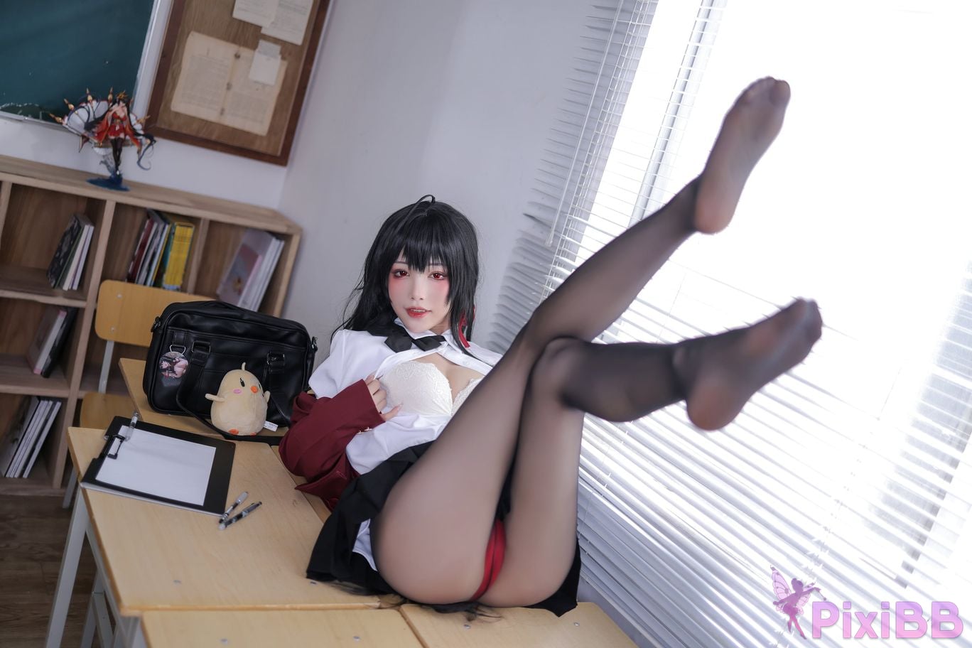 Coser Aqua Vol.128 JK PixiBB.COM 034